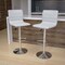 Flash Furniture White Vinyl Barstool, PK2 2-CH-92023-1-WH-GG - alternate 1