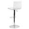 Flash Furniture White Vinyl Barstool, PK2 2-CH-92023-1-WH-GG - alternate 7