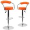 Flash Furniture Orange Vinyl Barstool, PK2 2-CH-TC3-1060-ORG-GG - alternate 6