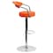 Flash Furniture Orange Vinyl Barstool, PK2 2-CH-TC3-1060-ORG-GG - alternate 7