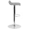 Flash Furniture Gray Vinyl Barstool, PK2 2-DS-801B-GY-GG - alternate 8