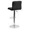 Flash Furniture Black Quilted Vinyl Barstool, PK2 2-DS-810-MOD-BK-GG - alternate 6