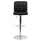 Flash Furniture Black Quilted Vinyl Barstool, PK2 2-DS-810-MOD-BK-GG - alternate 7
