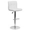 Flash Furniture White Quilted Vinyl Barstool, PK2 2-DS-810-MOD-WH-GG - alternate 6