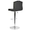 Flash Furniture Black Leather Barstool, PK2 2-DS-8111-BLK-GG - alternate 2