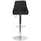 Flash Furniture Trieste Contemporary Adjustable Height Barstool in Black Fabric, PK2 2-DS-8121A-BLK-F-GG - alternate 5