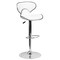 Flash Furniture White Vinyl Barstool, PK2 2-DS-815-WH-GG - alternate 7