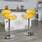Flash Furniture Yellow Vinyl Barstool, PK2 2-DS-815-YEL-GG - alternate 1