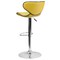 Flash Furniture Yellow Vinyl Barstool, PK2 2-DS-815-YEL-GG - alternate 6