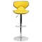 Flash Furniture Yellow Vinyl Barstool, PK2 2-DS-815-YEL-GG - alternate 8