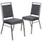 Flash Furniture Dark Gray Banquet Chair, PK2 2-FD-LUX-SIL-DKGY-GG - alternate 6