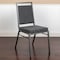 Flash Furniture Dark Gray Banquet Chair, PK2 2-FD-LUX-SIL-DKGY-GG - alternate 1