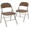 Flash Furniture HERCULES Series Double Braced Beige Vinyl Folding Chair, PK2 2-HA-F003D-BGE-GG - alternate 10