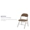 Flash Furniture HERCULES Series Double Braced Beige Vinyl Folding Chair, PK2 2-HA-F003D-BGE-GG - alternate 5