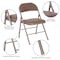 Flash Furniture HERCULES Series Double Braced Beige Vinyl Folding Chair, PK2 2-HA-F003D-BGE-GG - alternate 4