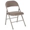 Flash Furniture HERCULES Series Double Braced Gray Vinyl Folding Chair, PK2 2-HA-F003D-GY-GG - alternate 4