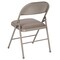 Flash Furniture HERCULES Series Double Braced Gray Vinyl Folding Chair, PK2 2-HA-F003D-GY-GG - alternate 7