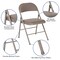 Flash Furniture HERCULES Series Double Braced Gray Vinyl Folding Chair, PK2 2-HA-F003D-GY-GG - alternate 5