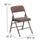 Flash Furniture Beige Fabric Folding Chair, PK2 2-HA-MC309AF-BGE-GG - alternate 4