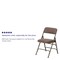 Flash Furniture Beige Fabric Folding Chair, PK2 2-HA-MC309AF-BGE-GG - alternate 9