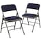 Flash Furniture Navy Fabric Folding Chair, PK2 2-HA-MC309AF-NVY-GG - alternate 4