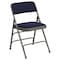 Flash Furniture Navy Fabric Folding Chair, PK2 2-HA-MC309AF-NVY-GG - alternate 2