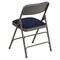 Flash Furniture Navy Fabric Folding Chair, PK2 2-HA-MC309AF-NVY-GG - alternate 3