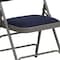 Flash Furniture Navy Fabric Folding Chair, PK2 2-HA-MC309AF-NVY-GG - alternate 5
