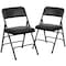 Flash Furniture Black Vinyl Folding Chair, PK2 2-HA-MC309AV-BK-GG - alternate 11