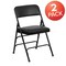 Flash Furniture Black Vinyl Folding Chair, PK2 2-HA-MC309AV-BK-GG - alternate 12