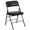 Flash Furniture Black Vinyl Folding Chair, PK2 2-HA-MC309AV-BK-GG - alternate 10