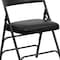 Flash Furniture Black Vinyl Folding Chair, PK2 2-HA-MC309AV-BK-GG - alternate 7