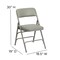 Flash Furniture Gray Vinyl Folding Chair, PK2 2-HA-MC309AV-GY-GG - alternate 3