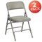Flash Furniture Gray Vinyl Folding Chair, PK2 2-HA-MC309AV-GY-GG - alternate 2