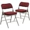 Flash Furniture Burgundy Fabric Folding Chair, PK2 2-HA-MC320AF-BG-GG - alternate 2