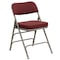 Flash Furniture Burgundy Fabric Folding Chair, PK2 2-HA-MC320AF-BG-GG - alternate 9