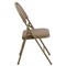 Flash Furniture Beige Fabric Folding Chair, PK2 2-HA-MC705AF-3-BGE-GG - alternate 4
