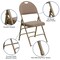 Flash Furniture Beige Fabric Folding Chair, PK2 2-HA-MC705AF-3-BGE-GG - alternate 10