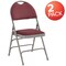 Flash Furniture Burgundy Fabric Folding Chair, PK2 2-HA-MC705AF-3-BY-GG - alternate 9