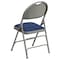 Flash Furniture Navy Fabric Folding Chair, PK2 2-HA-MC705AF-3-NVY-GG - alternate 6