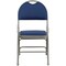 Flash Furniture Navy Fabric Folding Chair, PK2 2-HA-MC705AF-3-NVY-GG - alternate 3