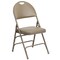 Flash Furniture Beige Vinyl Folding Chair, PK2 2-HA-MC705AV-3-BGE-GG - alternate 3