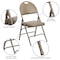 Flash Furniture Beige Vinyl Folding Chair, PK2 2-HA-MC705AV-3-BGE-GG - alternate 10