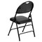 Flash Furniture Black Vinyl Folding Chair, PK2 2-HA-MC705AV-3-BK-GG - alternate 6
