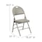 Flash Furniture Gray Vinyl Folding Chair, PK2 2-HA-MC705AV-3-GY-GG - alternate 2