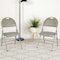 Flash Furniture Gray Vinyl Folding Chair, PK2 2-HA-MC705AV-3-GY-GG - alternate 1