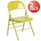 Flash Furniture Twisted Citron Folding Chair, PK2 2-HF3-CITRON-GG - alternate 10
