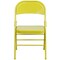 Flash Furniture Twisted Citron Folding Chair, PK2 2-HF3-CITRON-GG - alternate 2