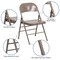 Flash Furniture Beige Metal Folding Chair, PK2 2-HF3-MC-309AS-BGE-GG - alternate 2