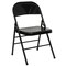 Flash Furniture Black Metal Folding Chair, PK2 2-HF3-MC-309AS-BK-GG - alternate 5